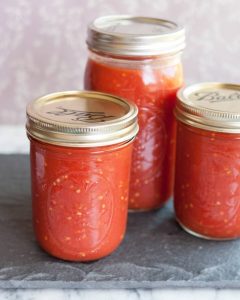 salsa de tomates para guardar